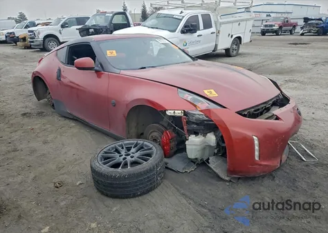 2014 Nissan 370Z Base z USA, uszkodzony, nr VIN JN1AZ4EH0EM634377